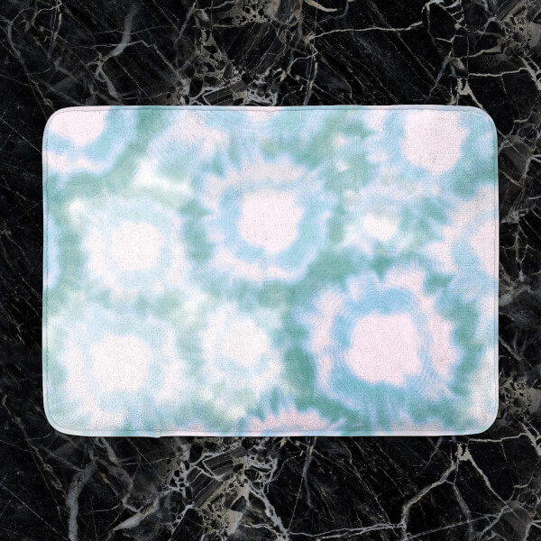 Tie Dye Bath Mat