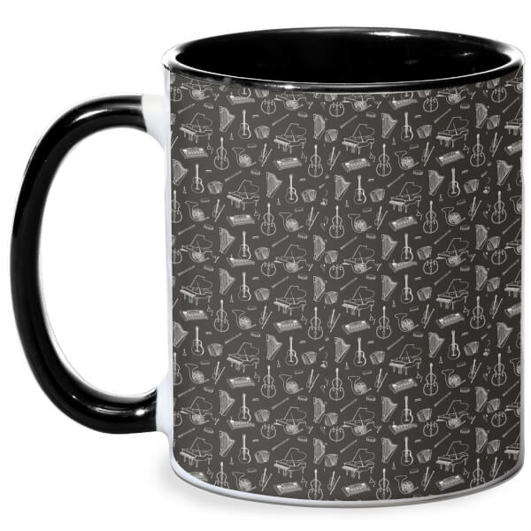 Instruments Mug - White/Black