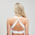 MP Women's Power Cross Back Sports Bra - White MP Women's Power Cross Back Sports Bra - White