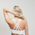 MP Women's Essentials Training Sports Bra - White MP Women's Essentials Training Sports Bra - White