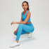 MP Women's Textured Training Leggings - Malibu MP Women's Textured Training Leggings - Malibu