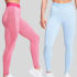 MP Women's Birthday Leggings - Super Pink/Sky Blue (2 Pack) MP Women's Birthday Leggings - Super Pink/Sky Blue (2 Pack)