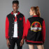 Jurassic Park Priimal Limited Variant Ranger Logo Unisex Varsity Jacket - Black/Red Jurassic Park Priimal Limited Variant Ranger Logo Unisex Varsity Jacket - Black/Red
