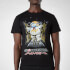 Ghostbusters Stay Puft Kanji Attack Men's T-Shirt - Black Ghostbusters Stay Puft Kanji Attack Men's T-Shirt - Black