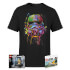 Star Wars Unisex T-Shirt & 2 LEGO Star Wars Mini Figures Star Wars Unisex T-Shirt & 2 LEGO Star Wars Mini Figures