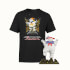 Ghostbuster Stay Puft Marshmallow Collectible And T-Shirt Bundle Ghostbuster Stay Puft Marshmallow Collectible And T-Shirt Bundle