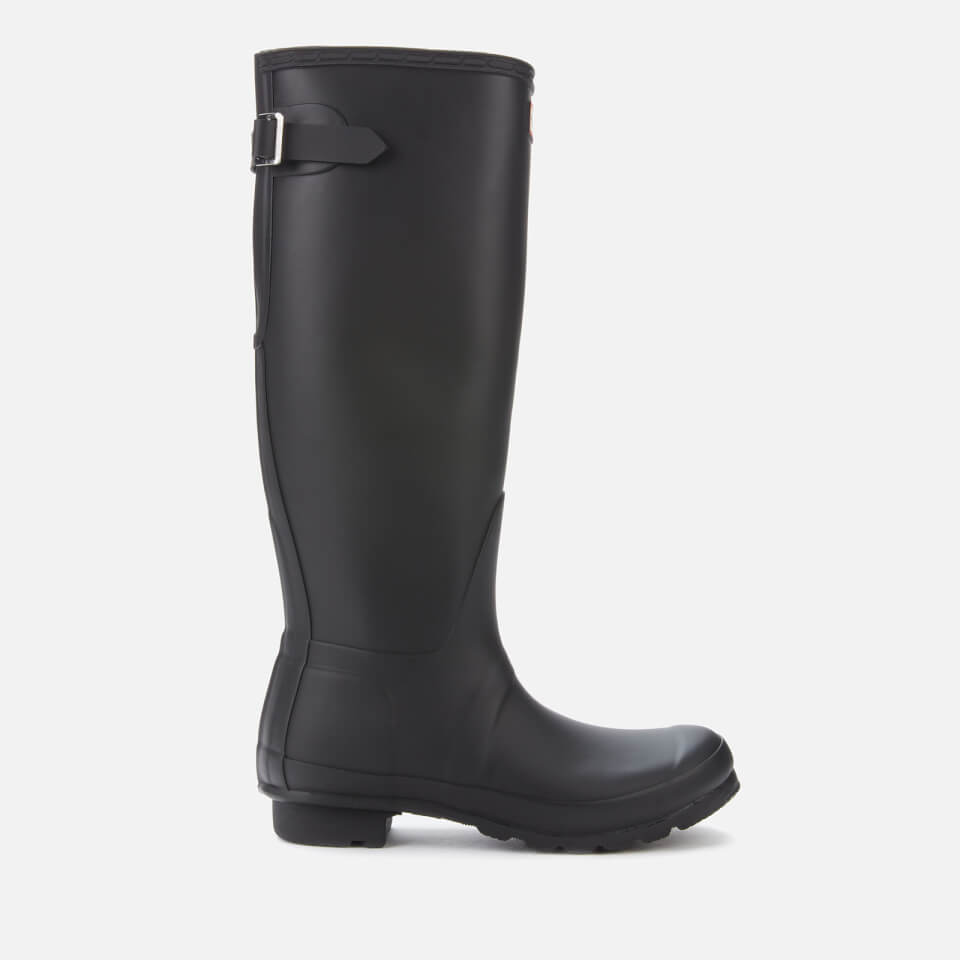 Hunter Boots Original Auf Der Rückseite Verstellbare Hohe Gummistiefel Für Damen| SCHWARZ | 37