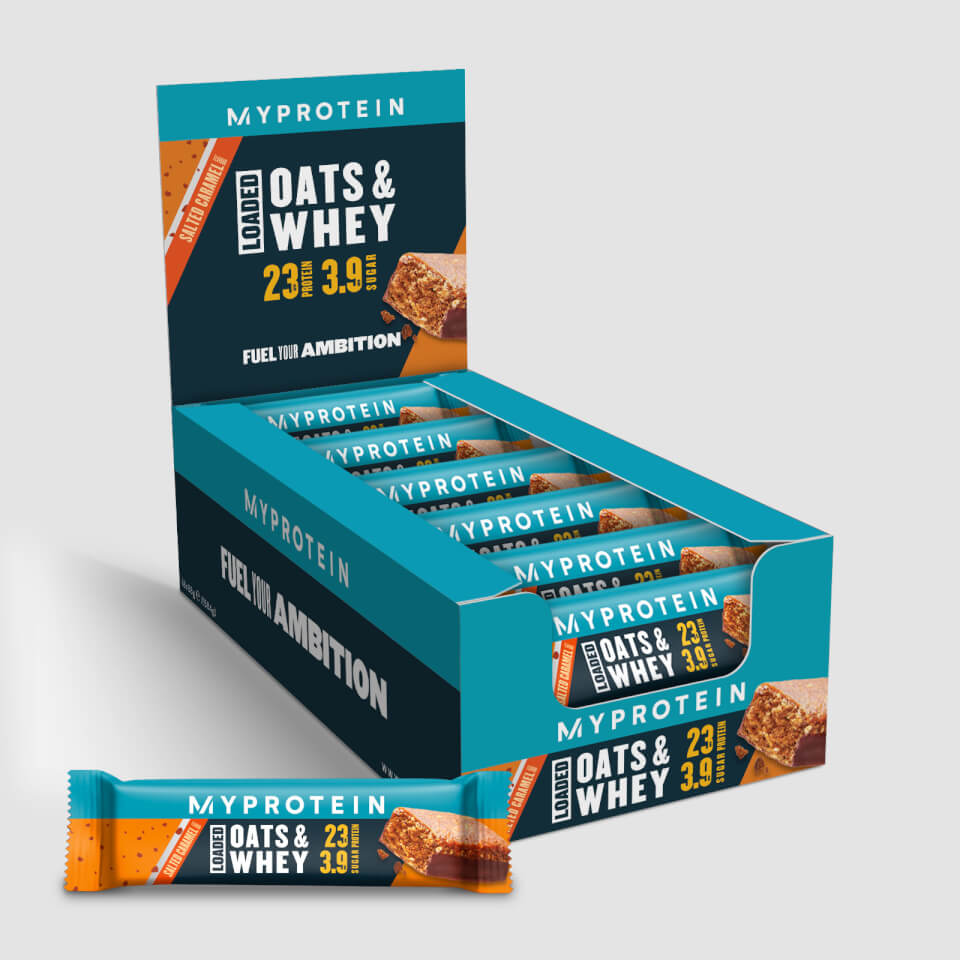 MyProtein Oats & Whey Protein Bar - Salted Caramel