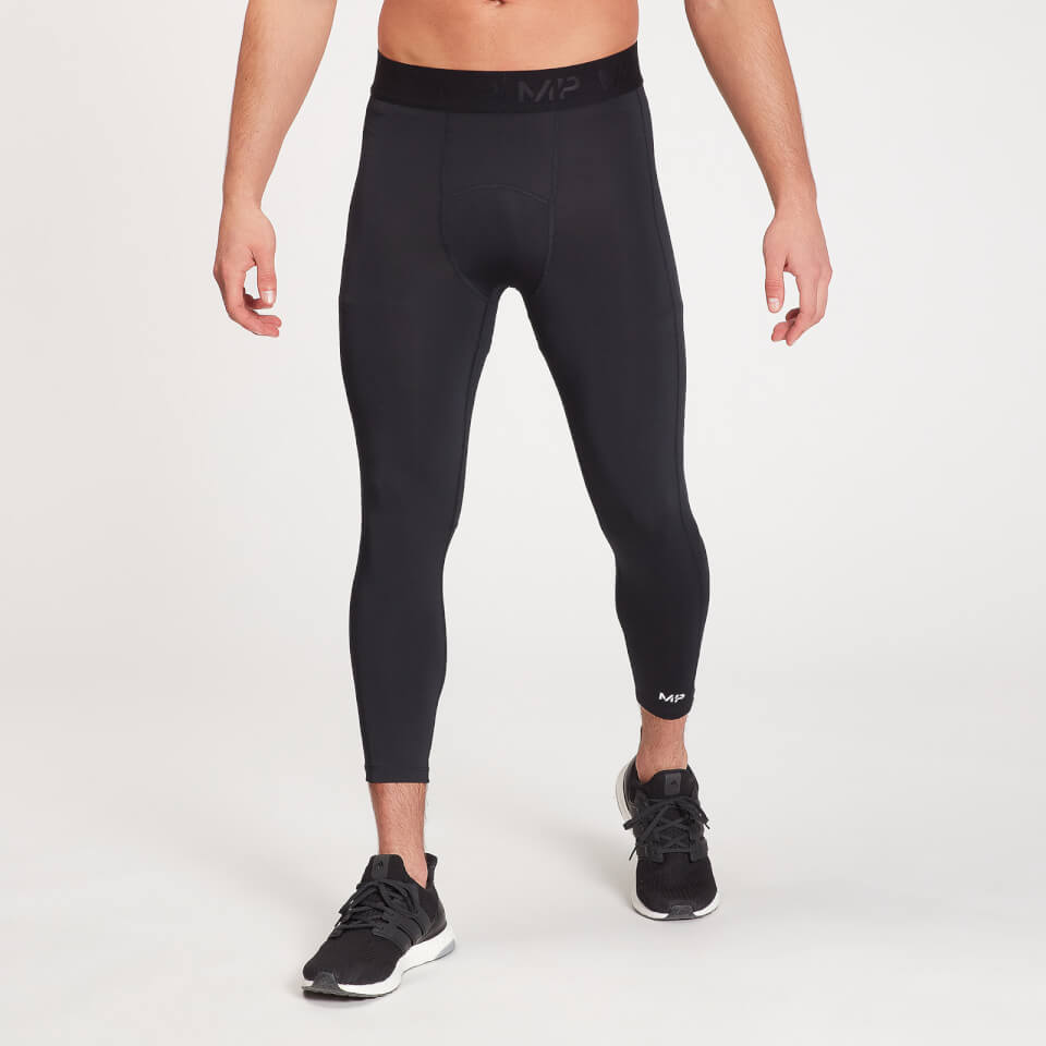 MP Training 3/4 Leggings Baselayer för män – Svart – M