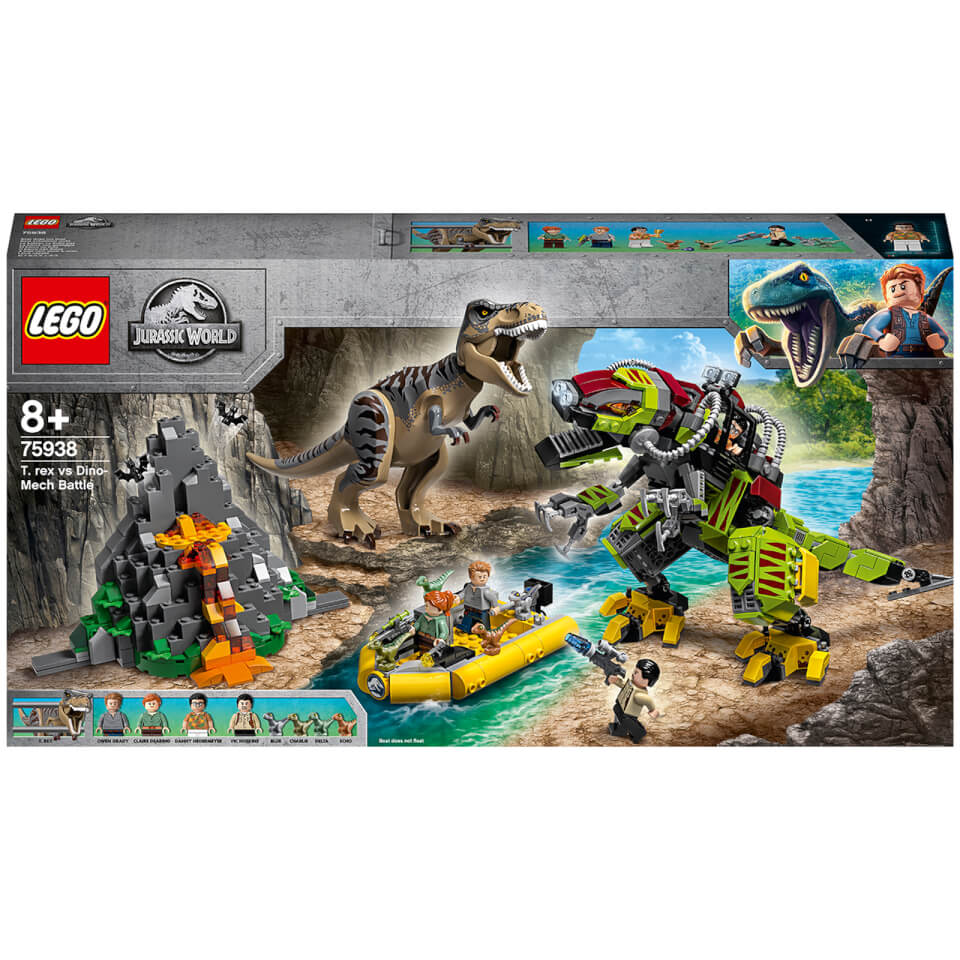 LEGO Jurassic World 75938 T. Rex vs Dino-Mech Battle