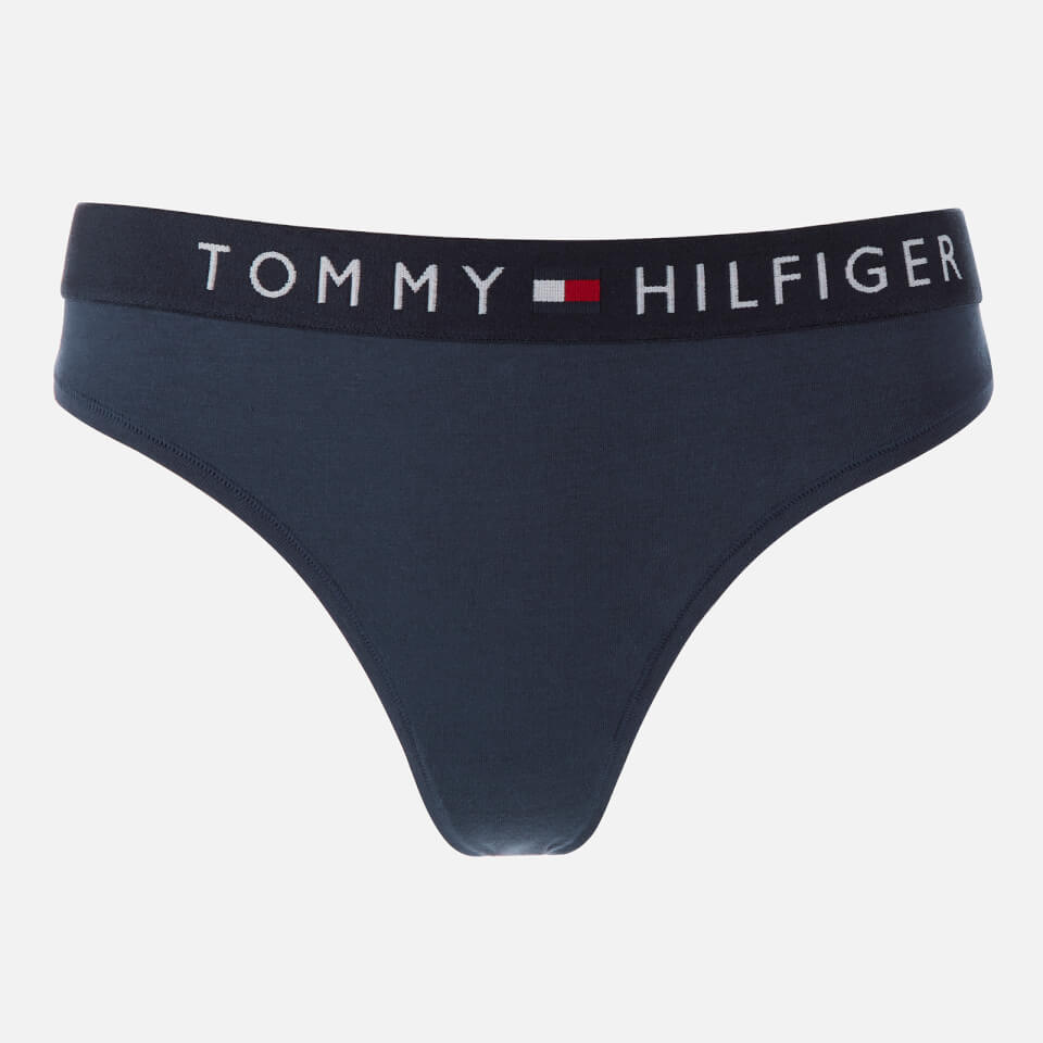 Tommy Hilfiger  Original  Marinblå stringtrosa i bomull Marinblå