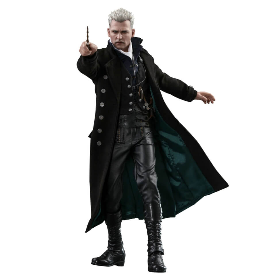 Hot Toys Movie Masterpiece 1/6 Scale Fully Poseable Figure: Fantastic Beasts: The Crimes of Grindelwald - Gellert Grindelwald (with Bonus Accessory)