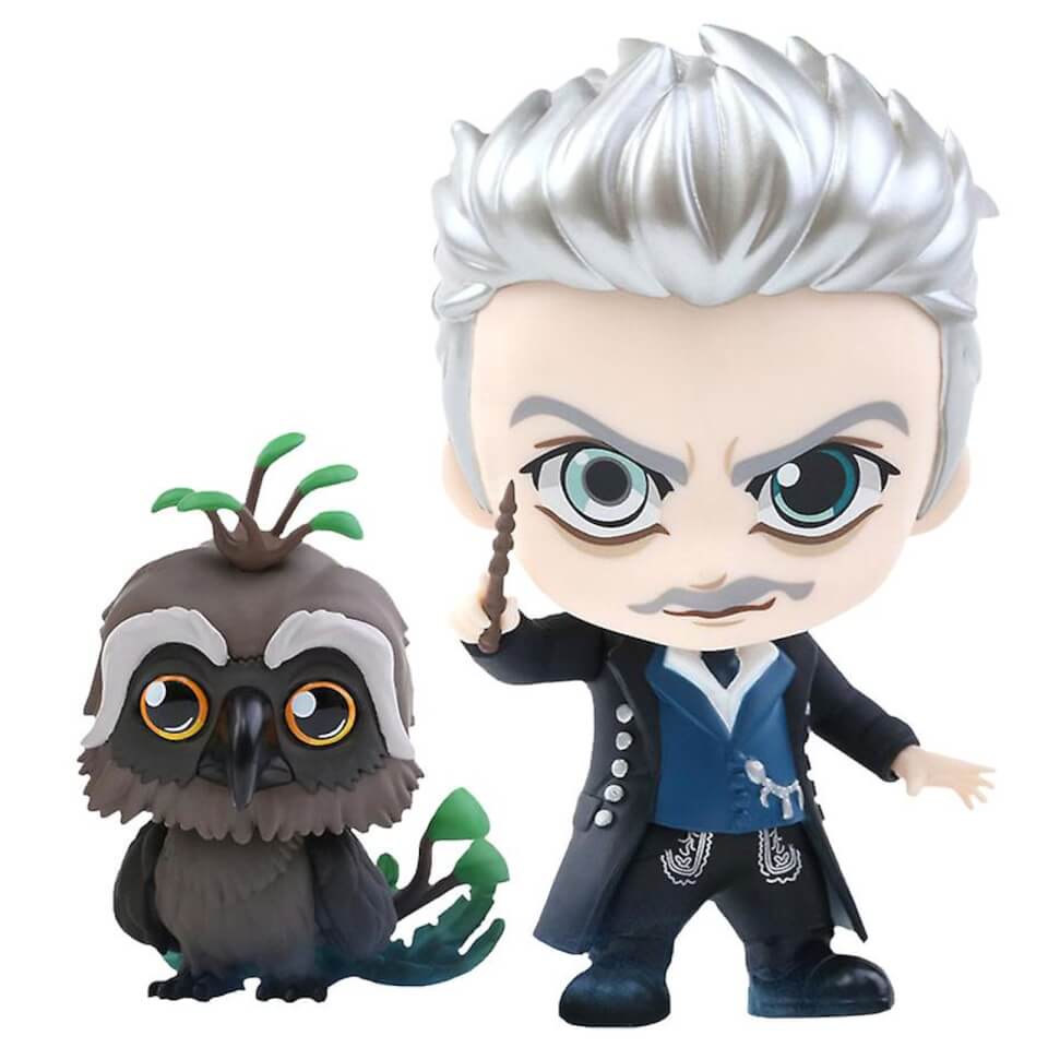 Hot Toys Fantastic Beasts: The Crimes of Grindelwald Cosbaby Gellert Grindelwald and Augurey - Size S (Set of 2)