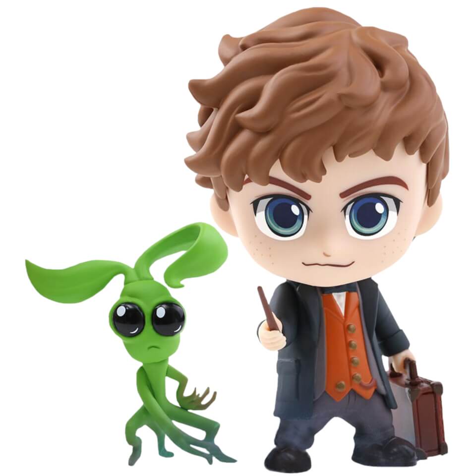 Hot Toys Fantastic Beasts: The Crimes of Grindelwald Cosbaby Newt Scamander and Bowtruckle - Size S (Set of 2)