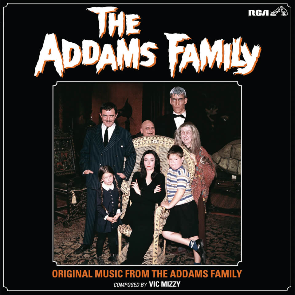 SPACELAB9 The Addams Family: Original Music From The Addams Family Colour LP