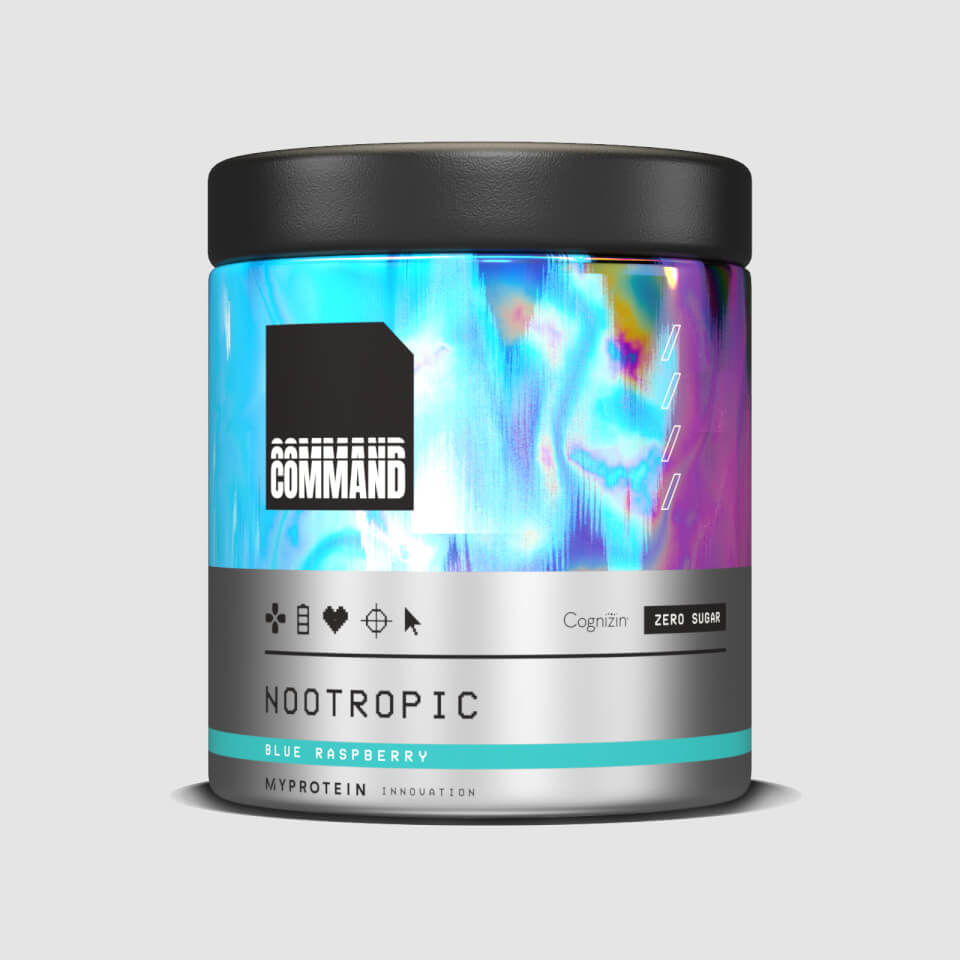 E-Sports Command Nootropic Tub - Blue Raspberry