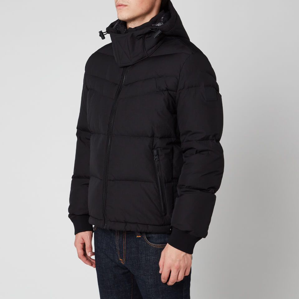 BOSS Olooh2 Black Padded Jacket| Black| M (38" CHEST)