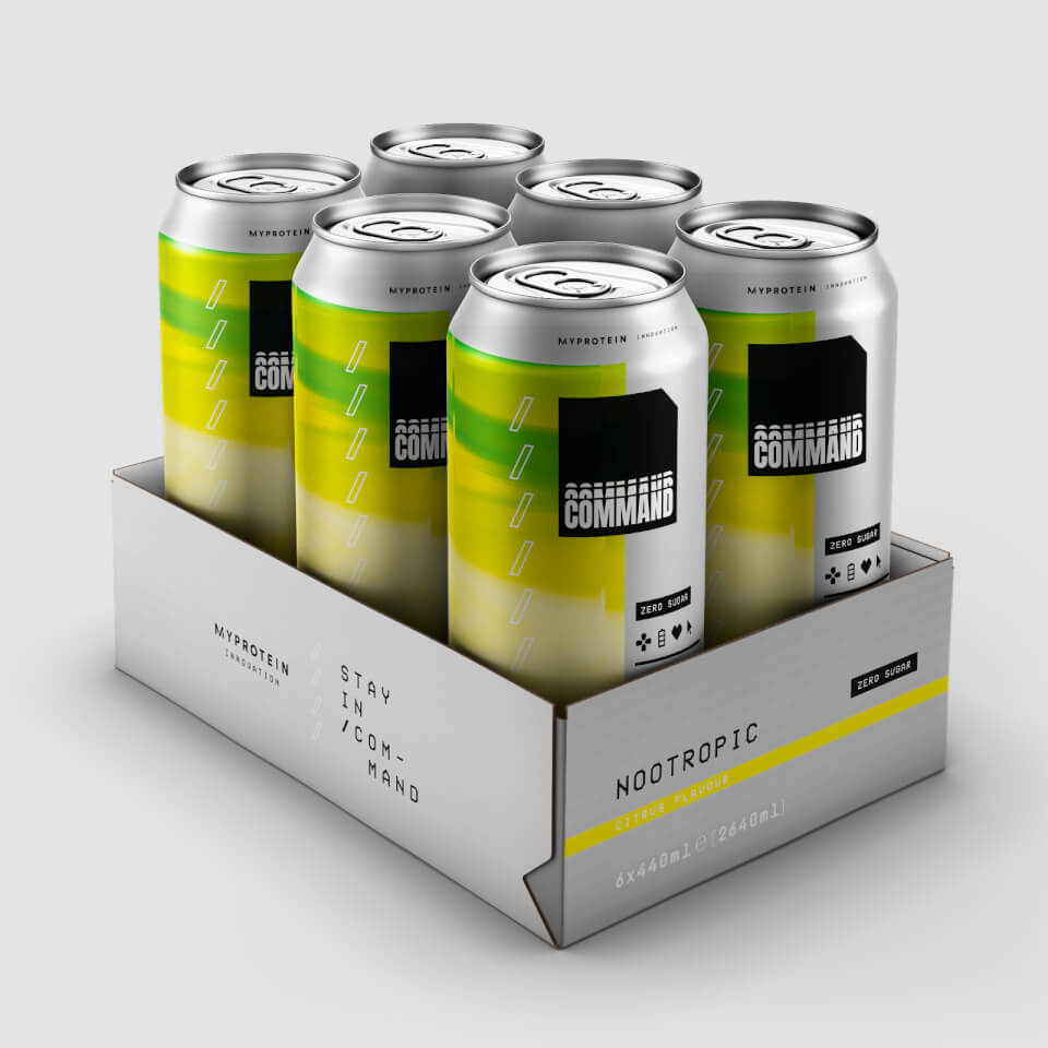 E-Sports Command Cans 6 Pack – Citrus