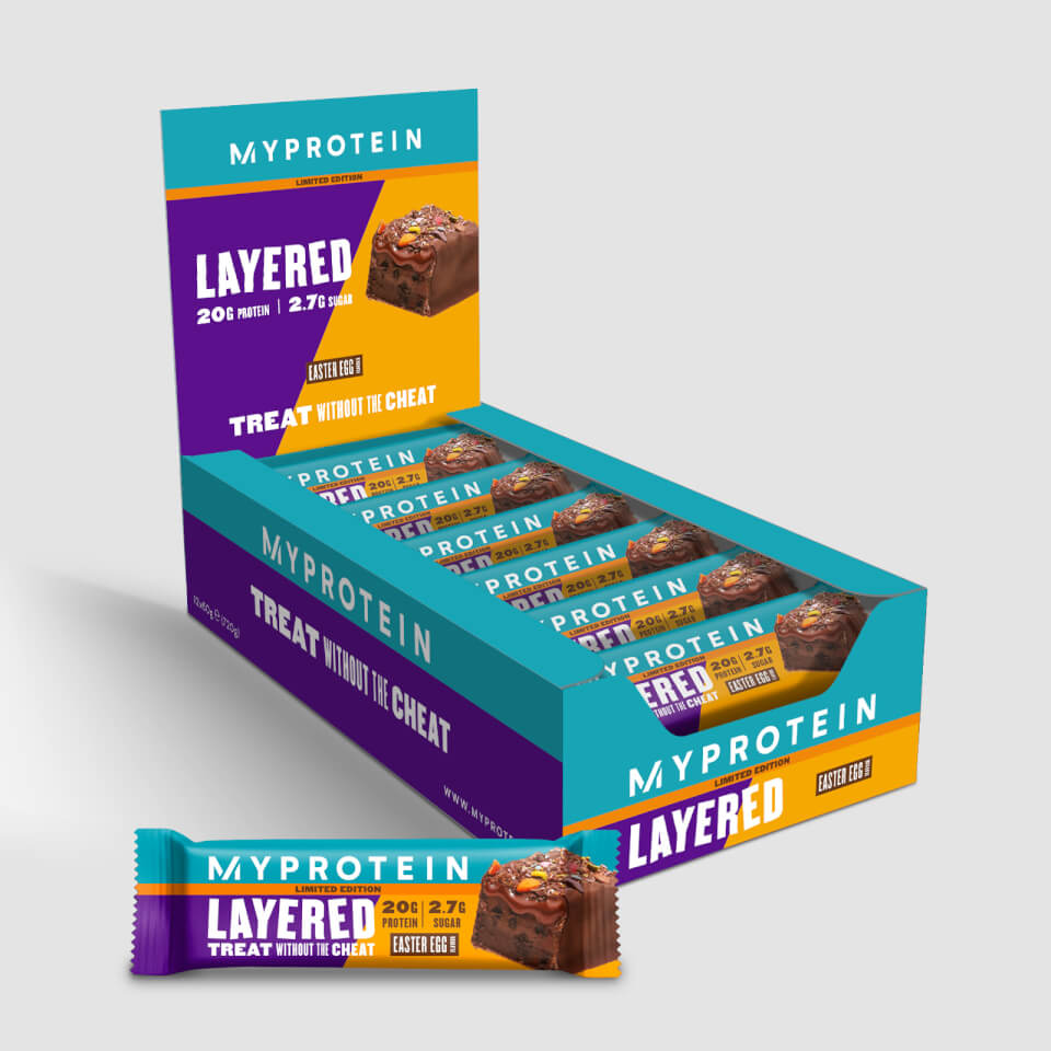 6 Layer Protein Bar – 12 x 60g – Limited Edition Easter Egg