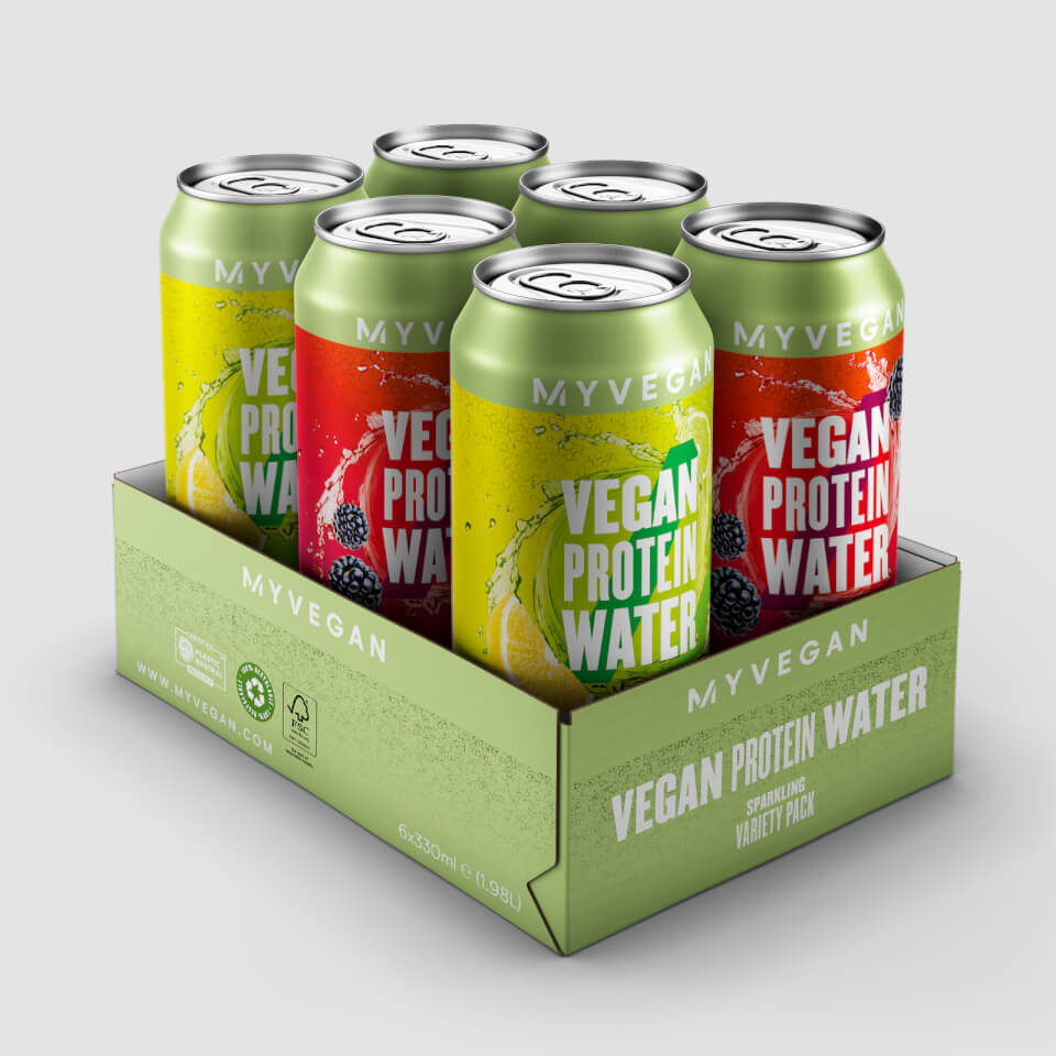 Vegan Sparkling Protein Water – Variety Pack