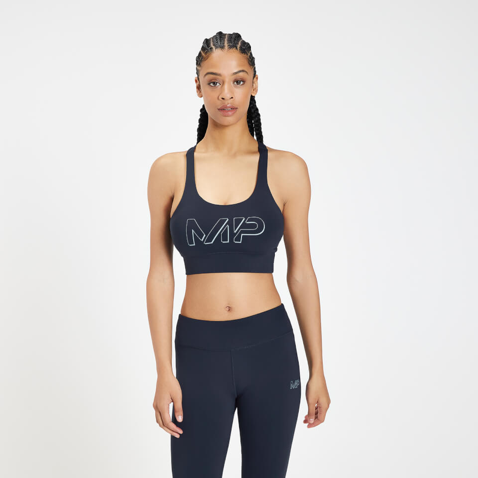 MP Women’s Infinity Mark Training Sports Bra – Blå – XXS