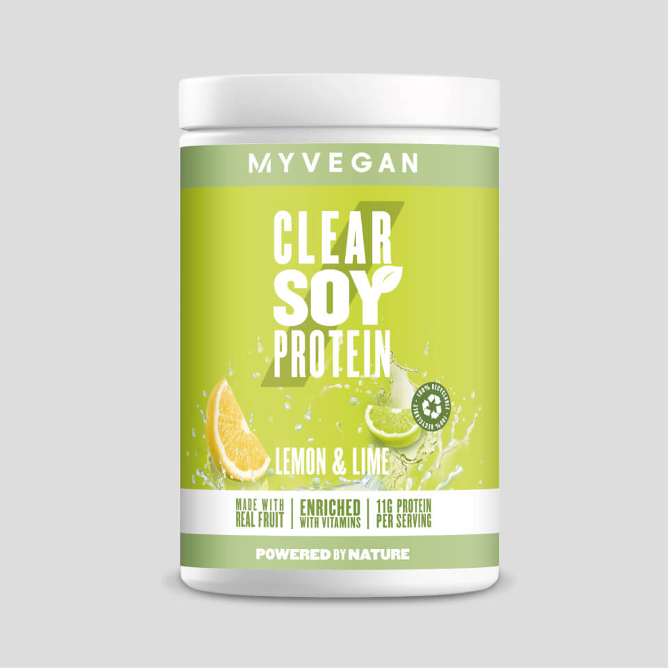 Clear Sojaprotein – 20servings – Ny – Lemon and Lime