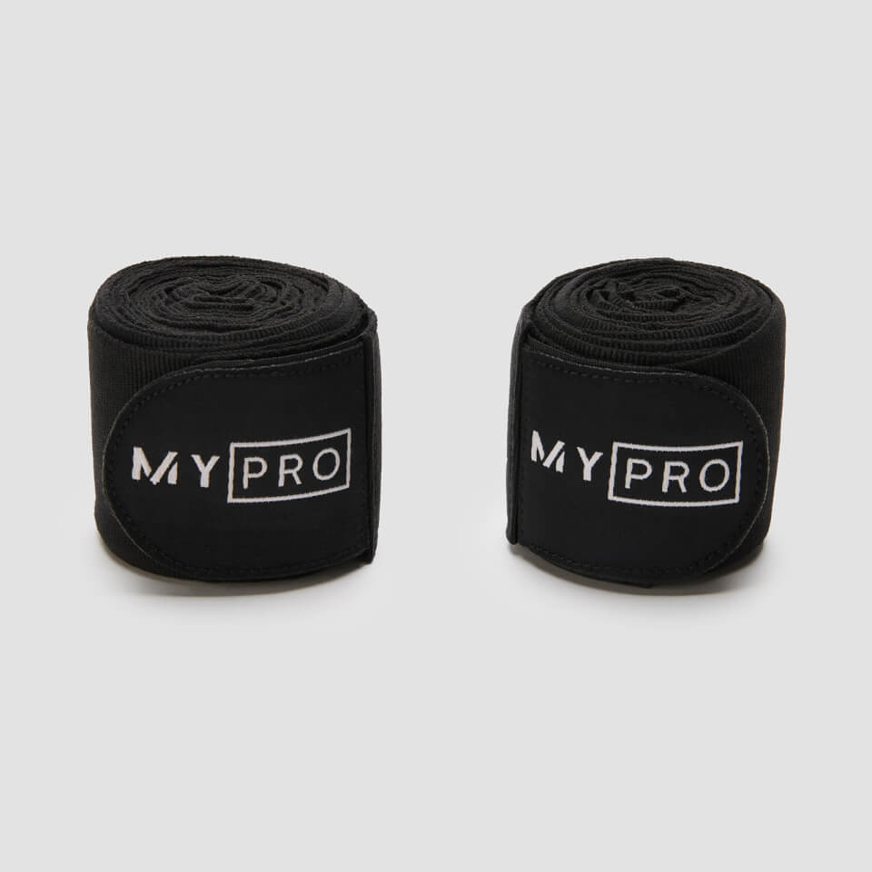 MyProtein MYPRO Hand Wraps – Svart