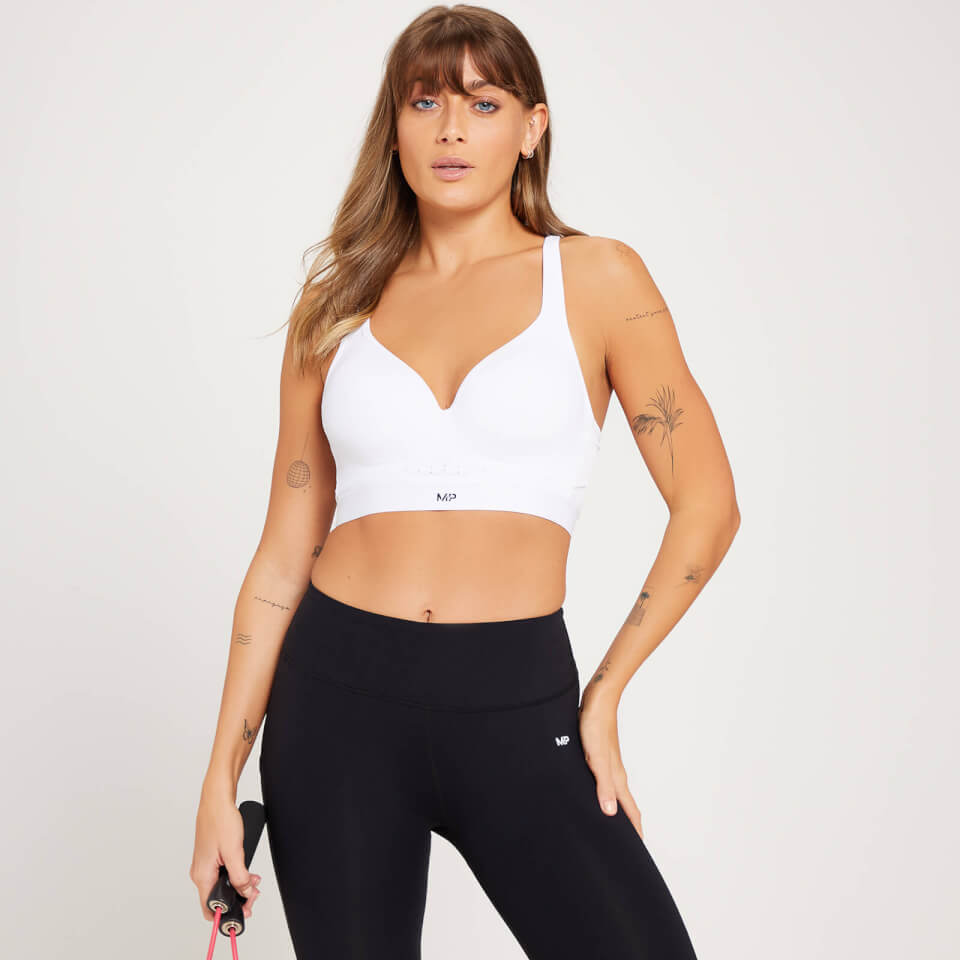 MP High Support Moulded Cup Sports Bra – Vit – 34A