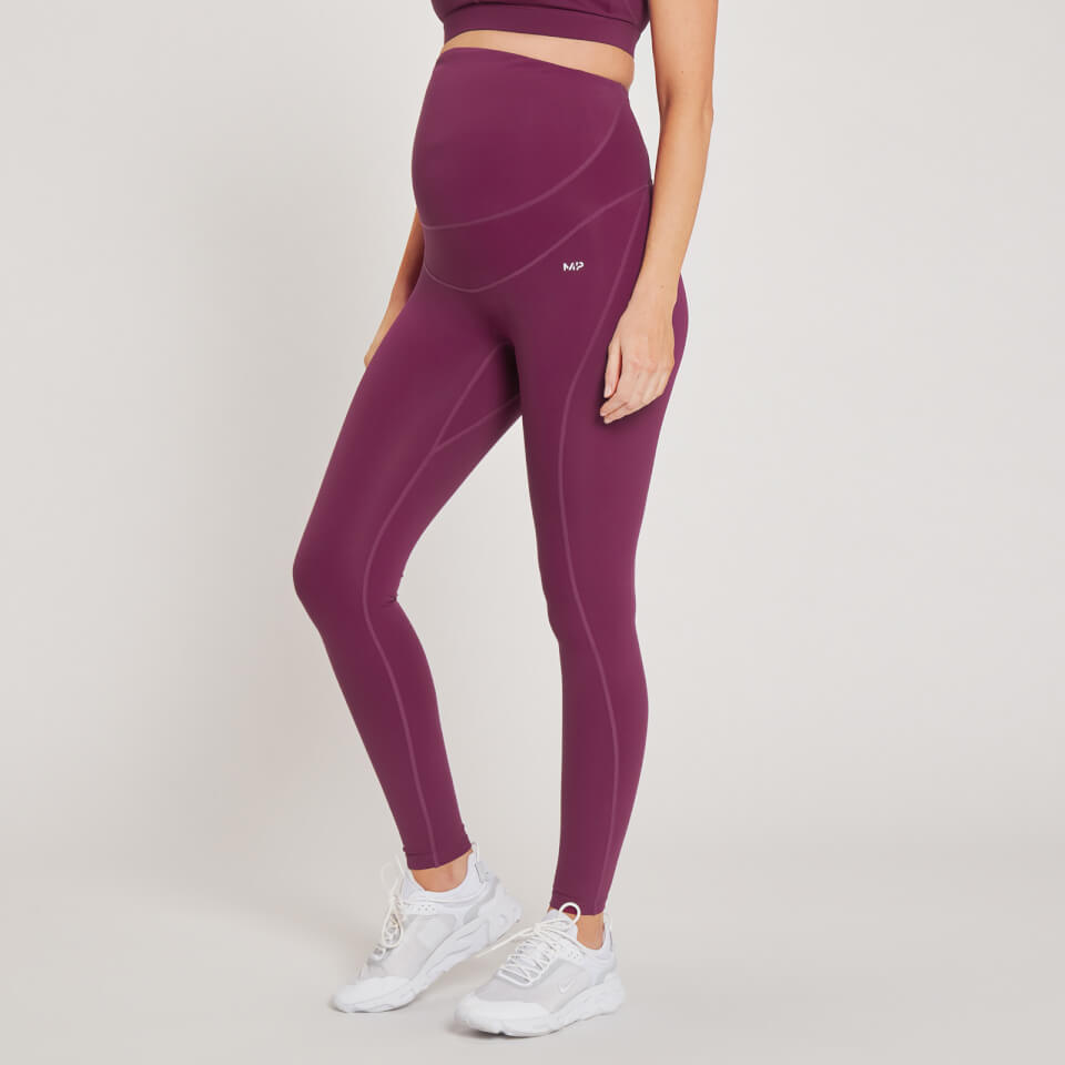 MP Maternity Leggings – Mörklila – M