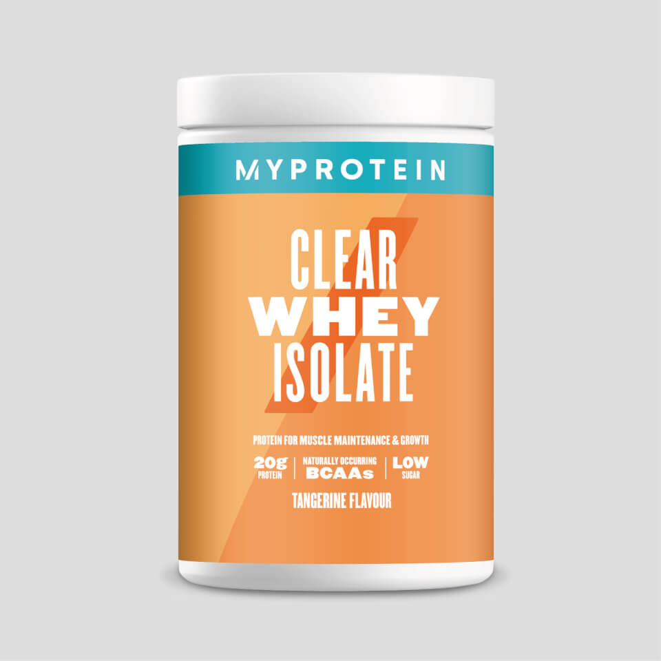 Clear Whey Isolate – 20servings – Tangerine