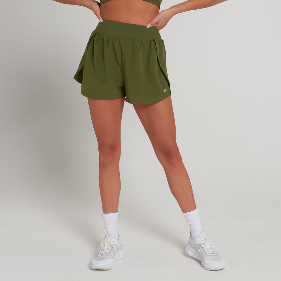 MP Adapt Double Layer Shorts för kvinnor – Grön – L