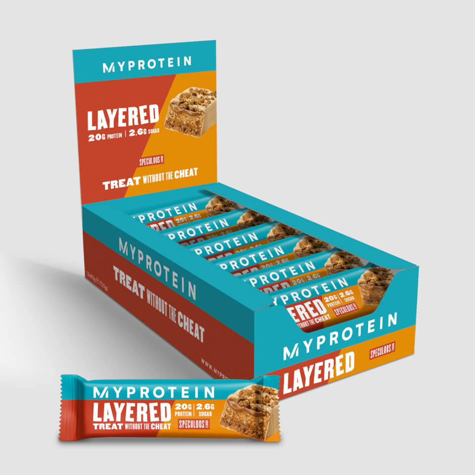 6 Layer Protein Bar – 12 x 60g – Speculoos
