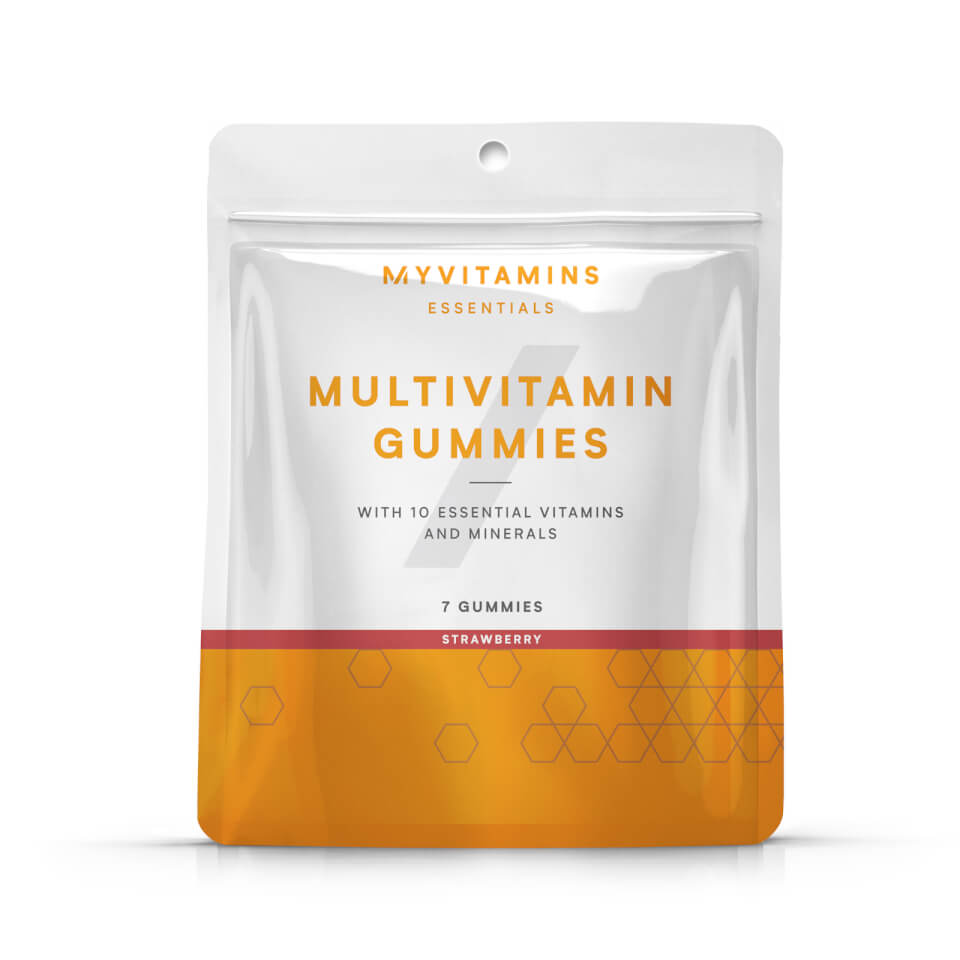 Multivitamin Gummy Pouch (7-pack) – Jordgubbssmak – 7gummies – Strawberry