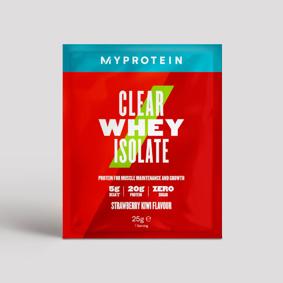 Myprotein Clear Whey Isolate (Sample) – 1servings – Jordgubb Kiwi