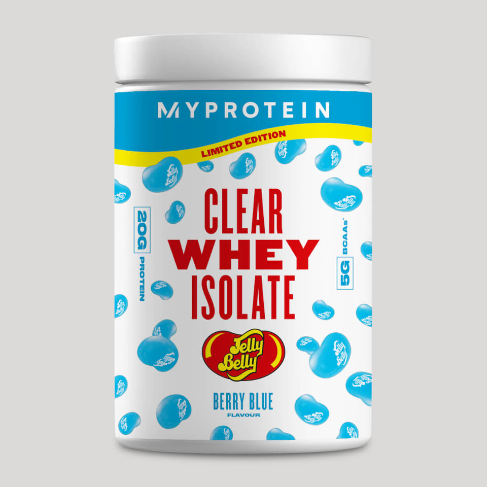 Clear Whey Isolate – 20servings – Jelly Belly – Berry Blue