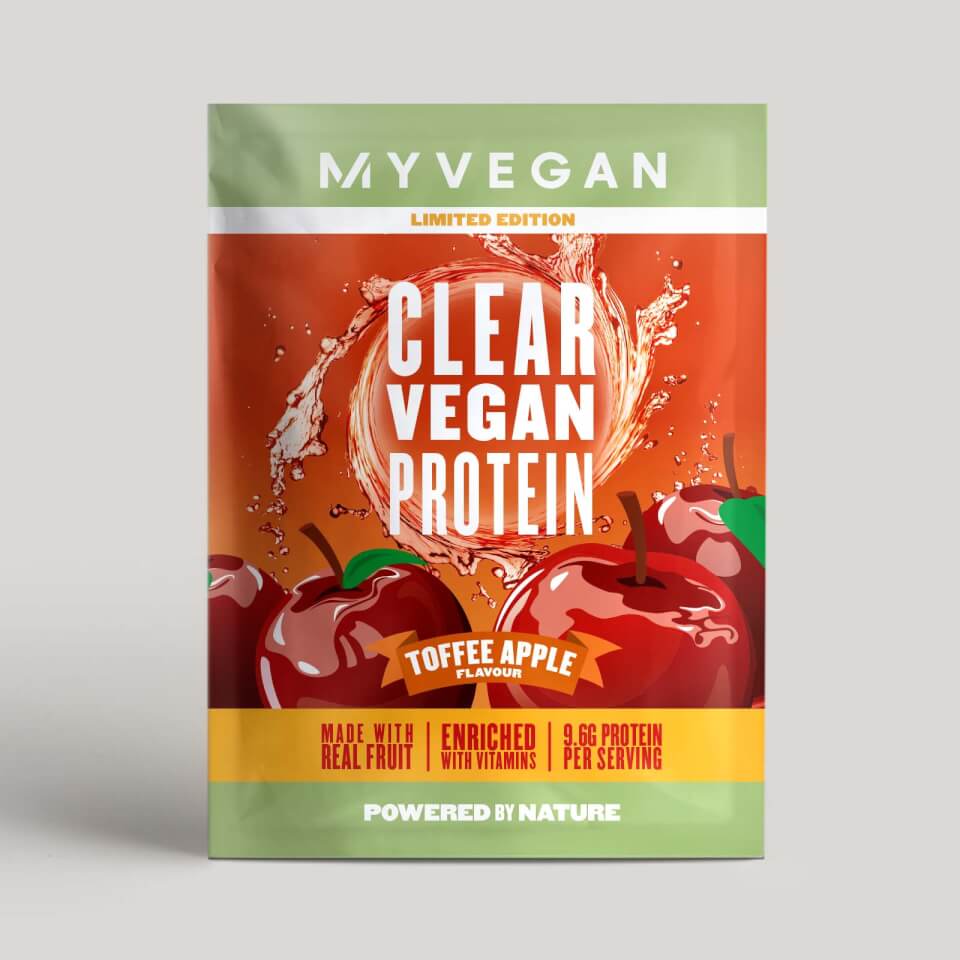 Clear Vegan Protein – Toffee Apple – 16g – Toffee Apple