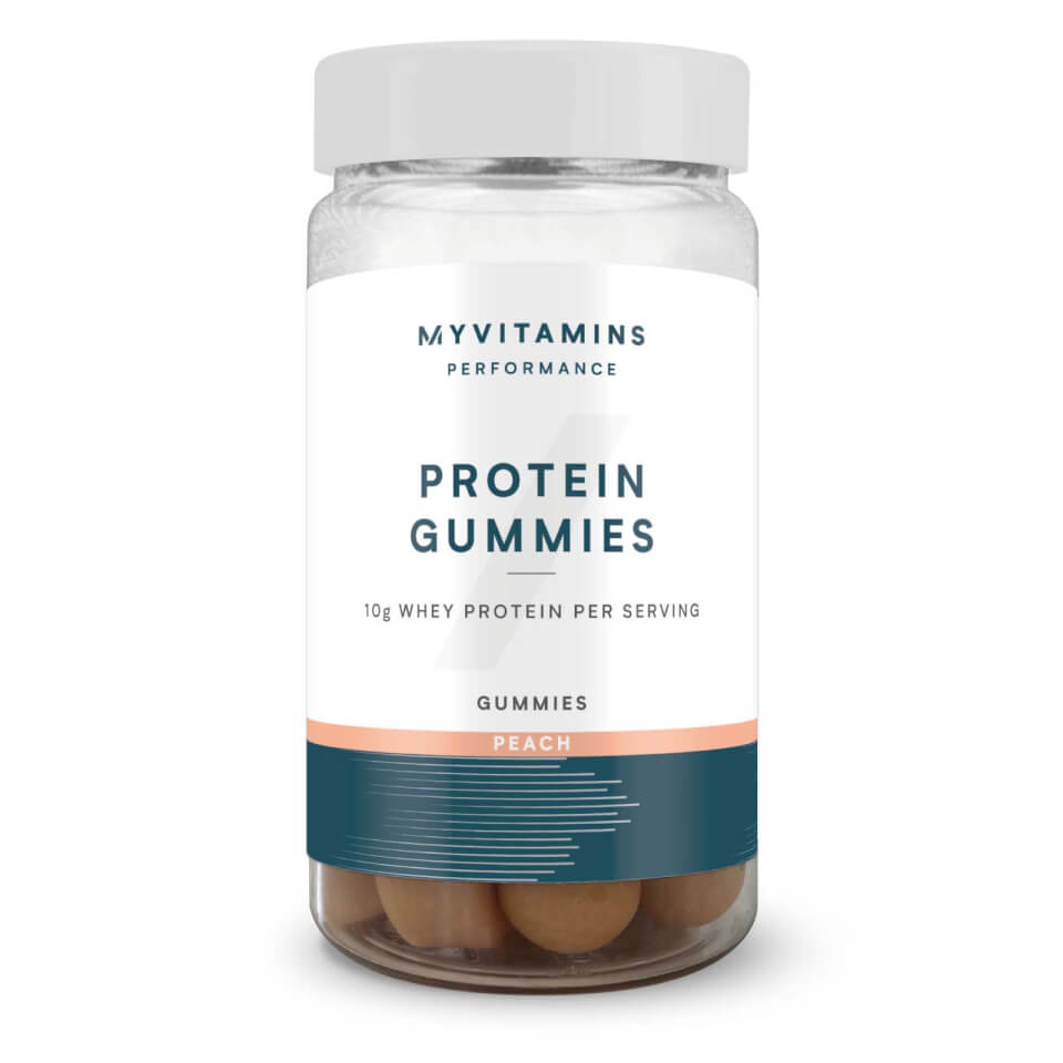 Myvitamins Protein Gummies – 56gummies – Peach