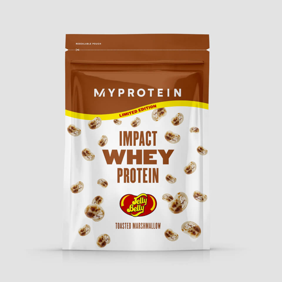 Vassleprotein – Impact Whey Protein – 1kg – Jelly Belly – Toasted Marshmallow