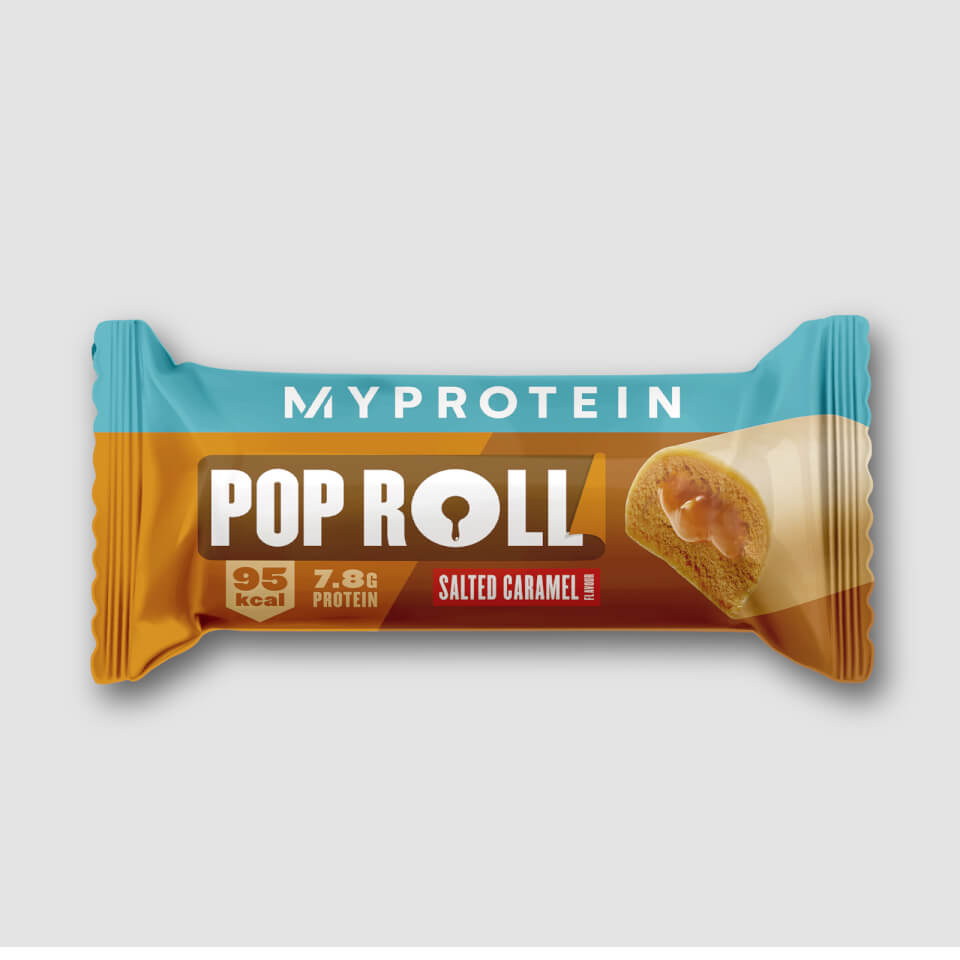 Myprotein Pop Rolls (Sample) – 27g – Ny – Salted Caramel