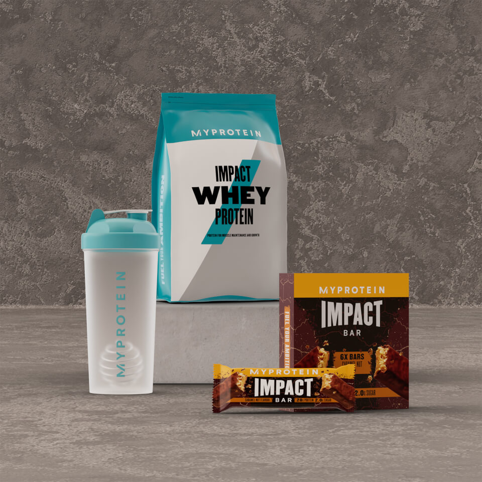 Whey Protein Starter Pack – Caramel Nut – Vanilla