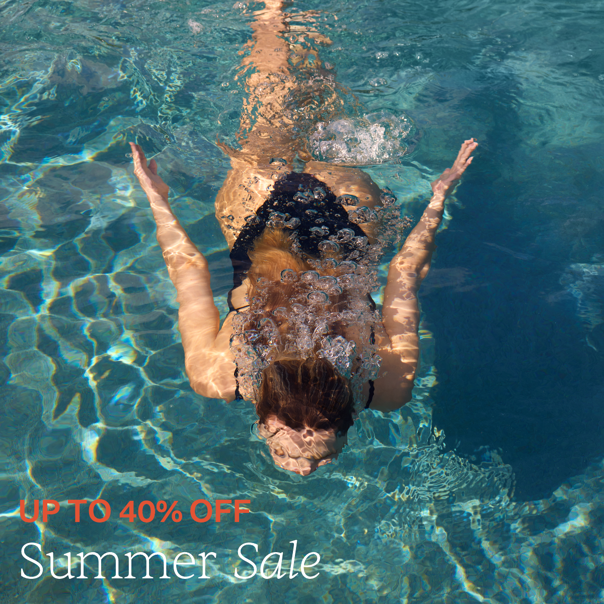 Up yo 40% off Summer Sale