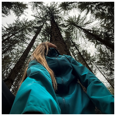 Wasserdichte Deluge Pro 3.0 Damen-Jacke - Grün