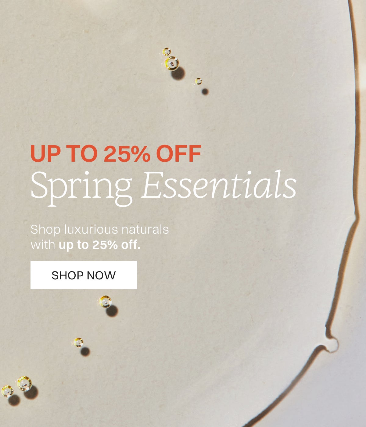 up to 25 percent off