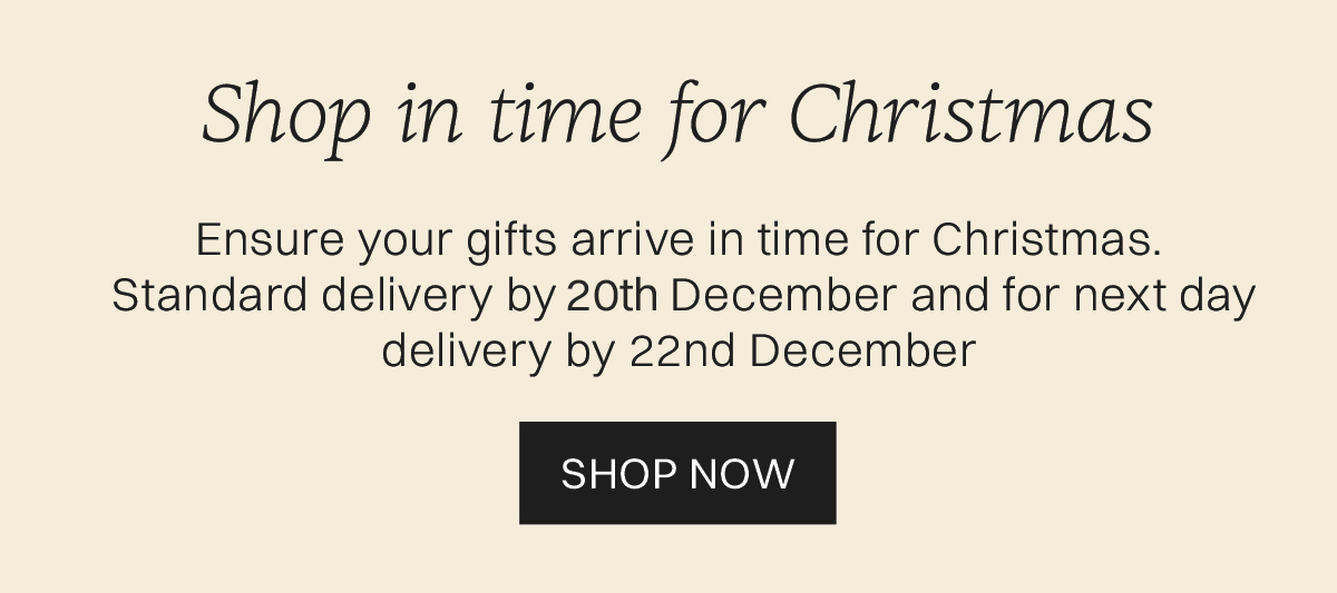 shop in time for christmas