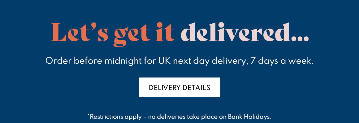 Let's get it delivered