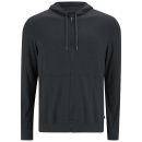 Derek Rose Men's Marlowe Drawstring Lounge Hoody - Anthracite