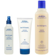 Aveda Brilliant Trio Shampoo Conditioner Hair Spray aveda kopen in de aanbieding Aveda Brilliant Trio Shampoo Conditioner Hair Spray aveda kopen in de aanbieding