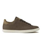 Image of Jack & Jones Men's Brooklyn PU Trainers - Brown - UK 6 - Brown