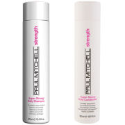 Paul Mitchell Super Strong Duo - Shampoing & Après-shampoing