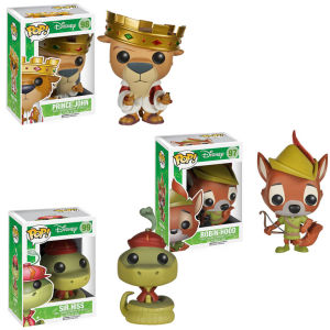 Disney Robin Hood Pop! Vinyl Figure Bundle